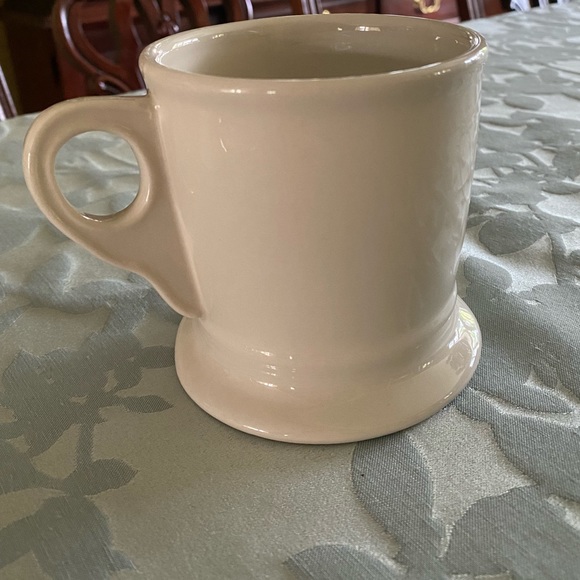 Anthropologie Monogram “L” Cream and Black Coffee Mug - Picture 3 of 4